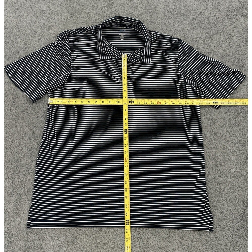 Croft & Barrow Golf Polo Shirt Mens L Blue/White Quick Dry Short Sleeve Polo - Picture 2 of 5